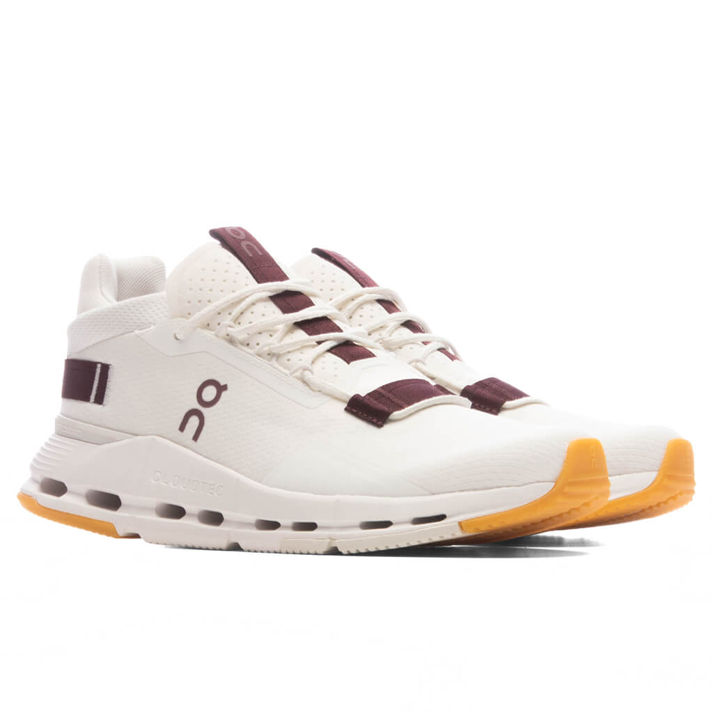 Cloudnova 2 - Ivory/Maroon