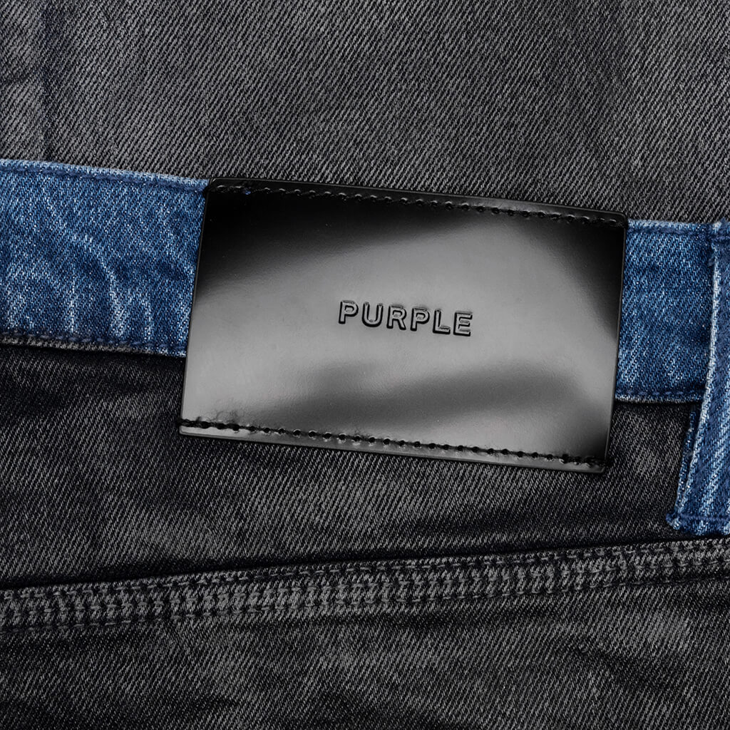 Coated Indigo Flare - Black