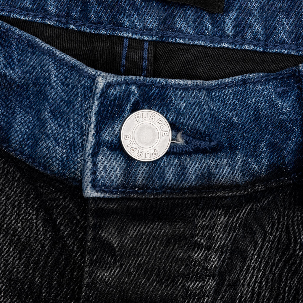 Coated Indigo Flare - Black