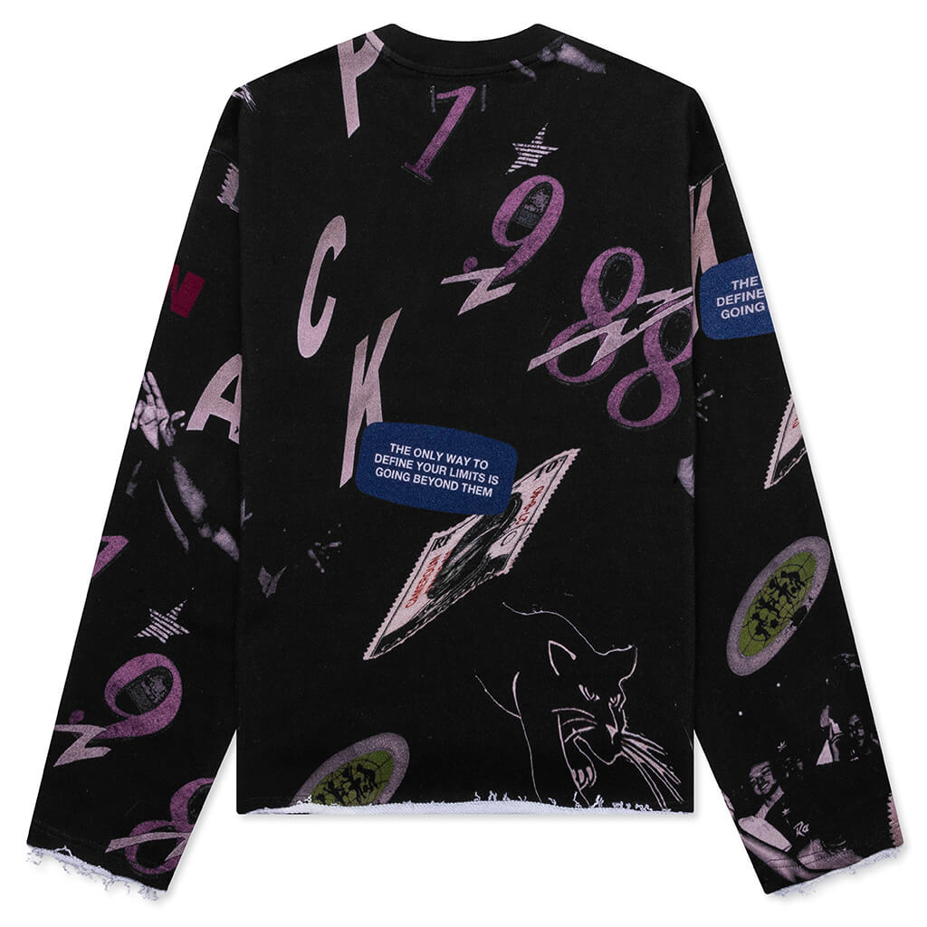 Collage Crewneck - Black