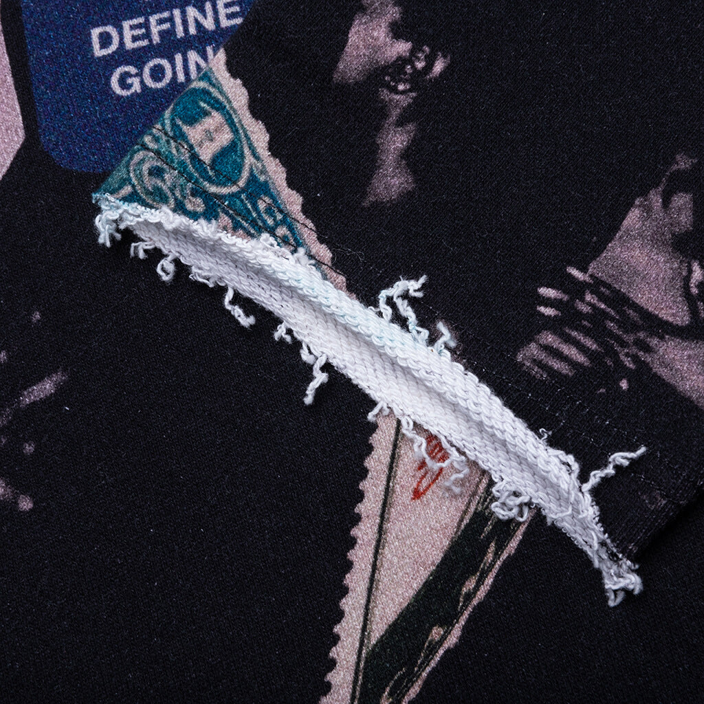 Collage Crewneck - Black