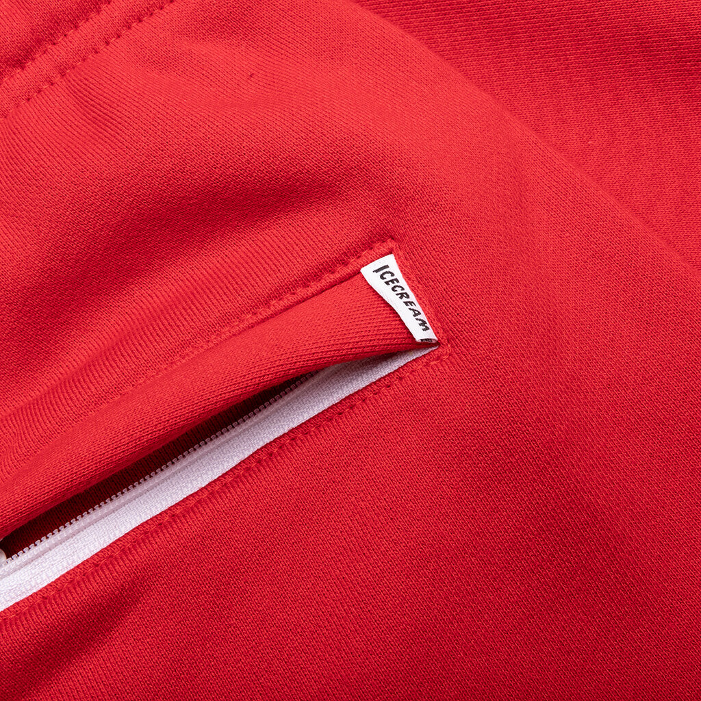 College Sweatshorts - Haute Red