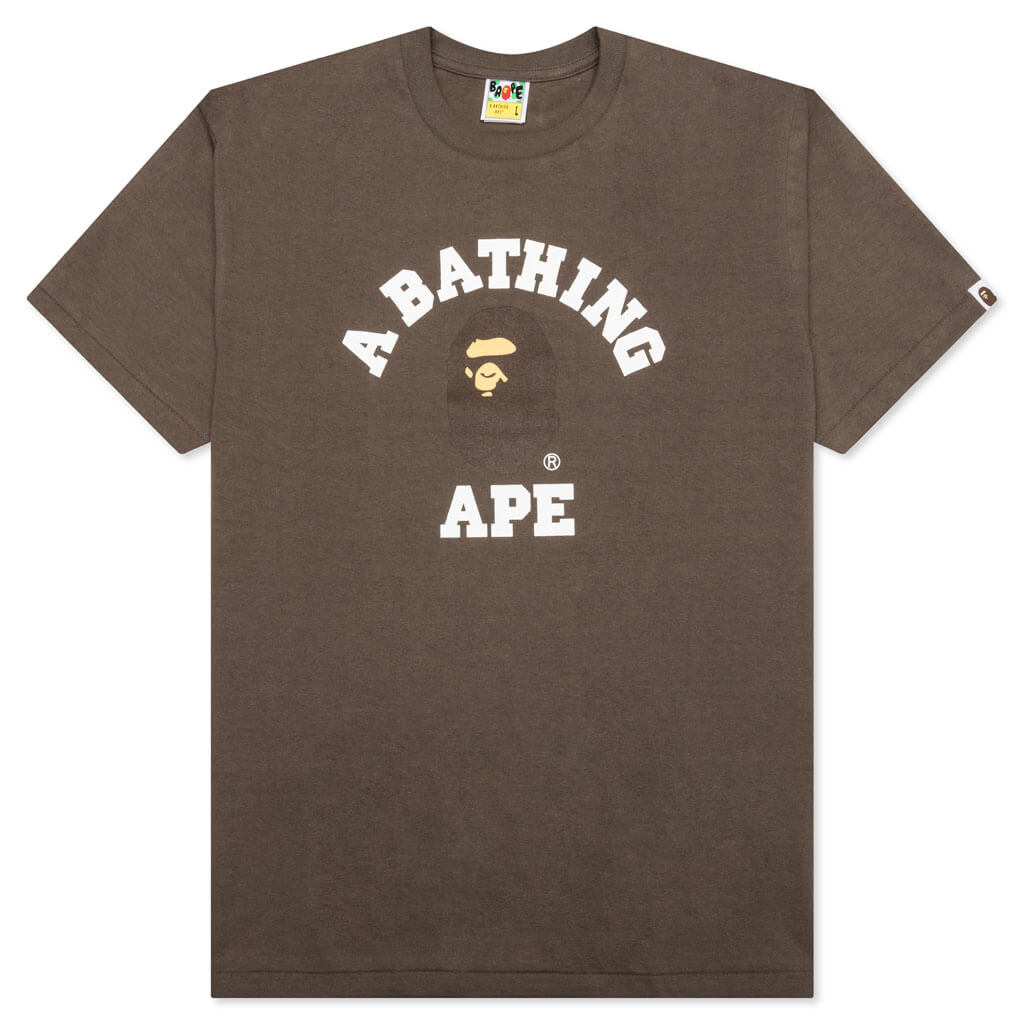 College Tee - Brown