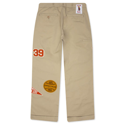 College Pants - Beige