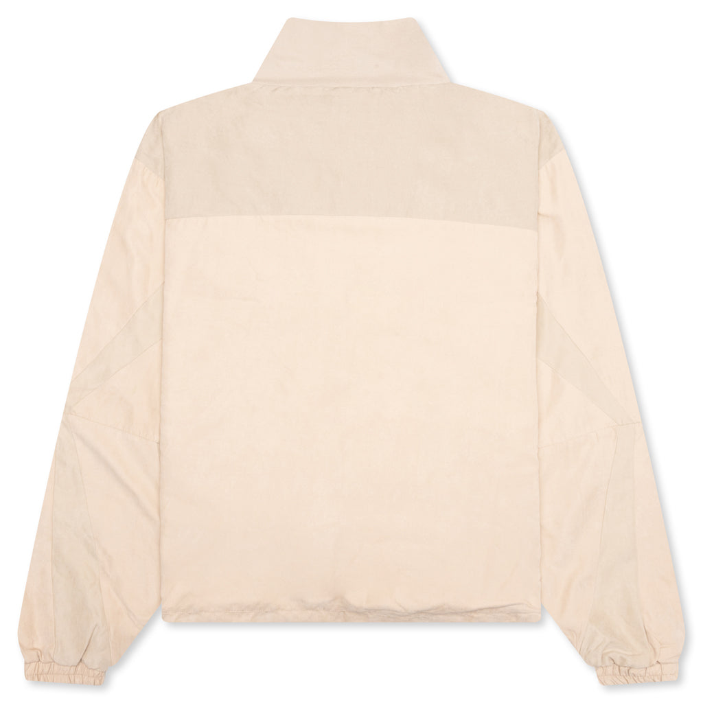 Color Block Full Zip - Tan