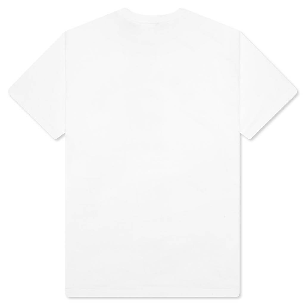 Color Camo College Tee - White/Purple