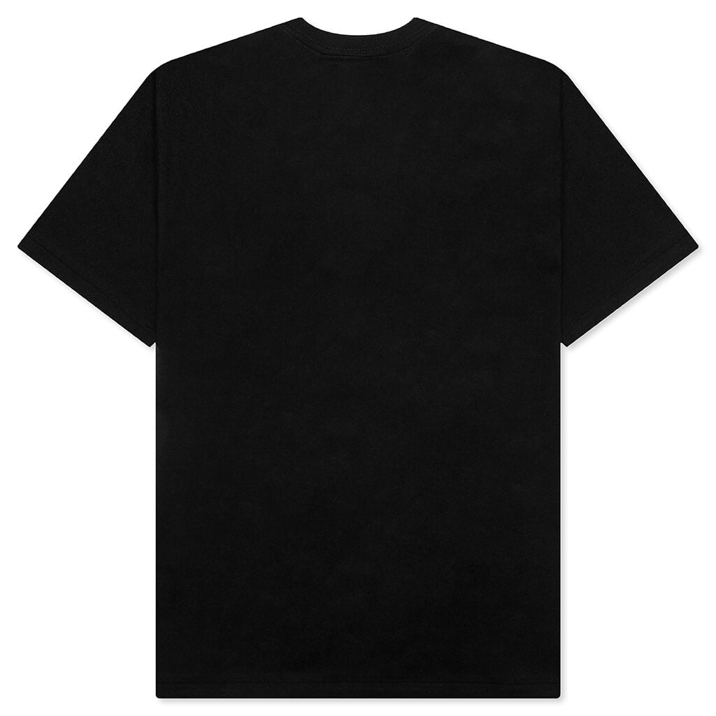 Color Camo Milo on Big Ape Tee - Black/Red
