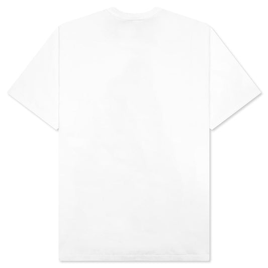 Color Camo Milo on Big Ape Tee - White/Red