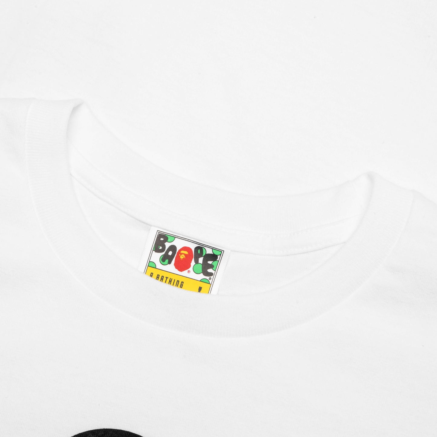 Color Camo Milo on Big Ape Tee - White/Red
