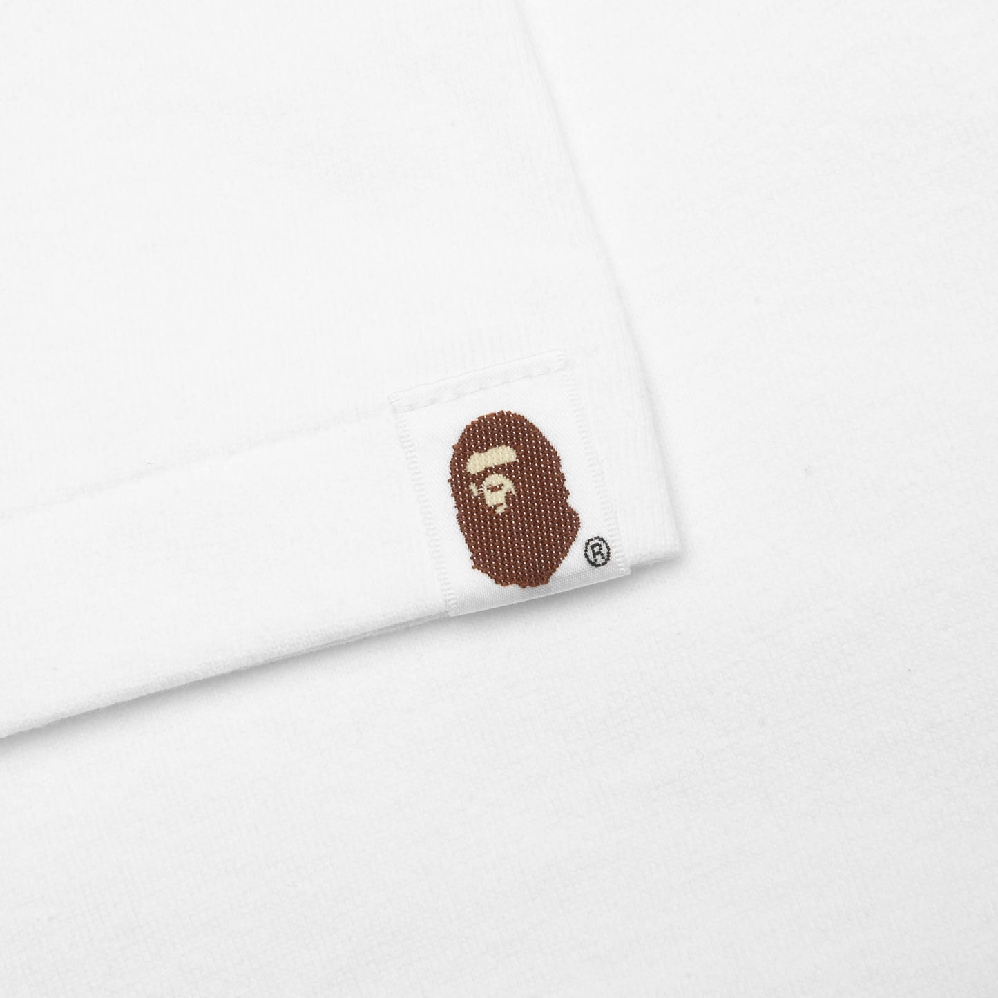 Color Camo Milo on Big Ape Tee - White/Red