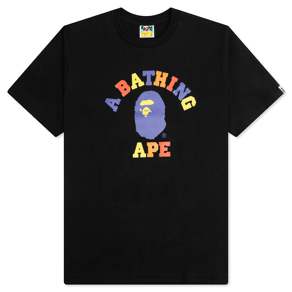Colors College Tee - Black