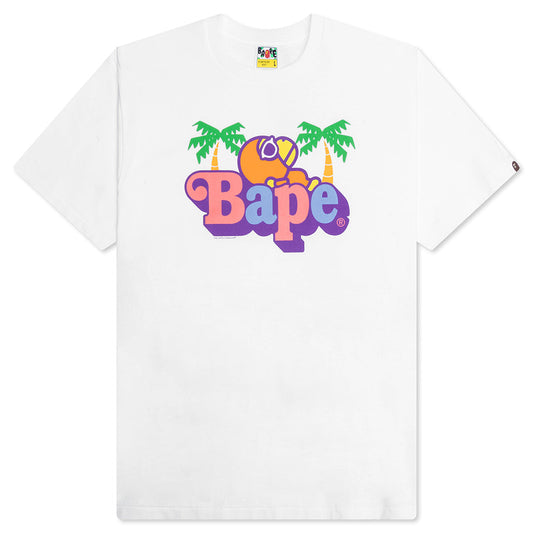 Colors Milo on Bape Summer Tee - White