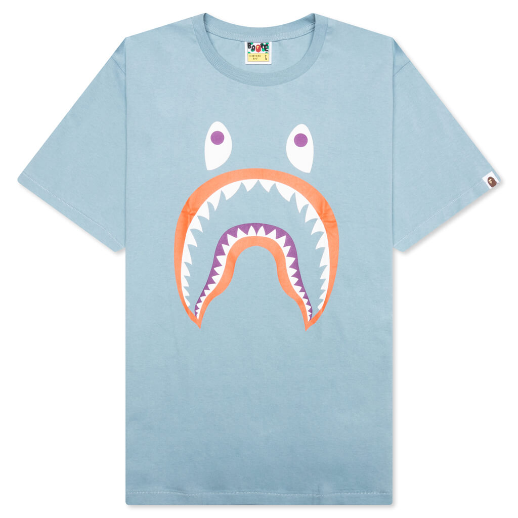 Colors Shark Ponr Tee - Sax