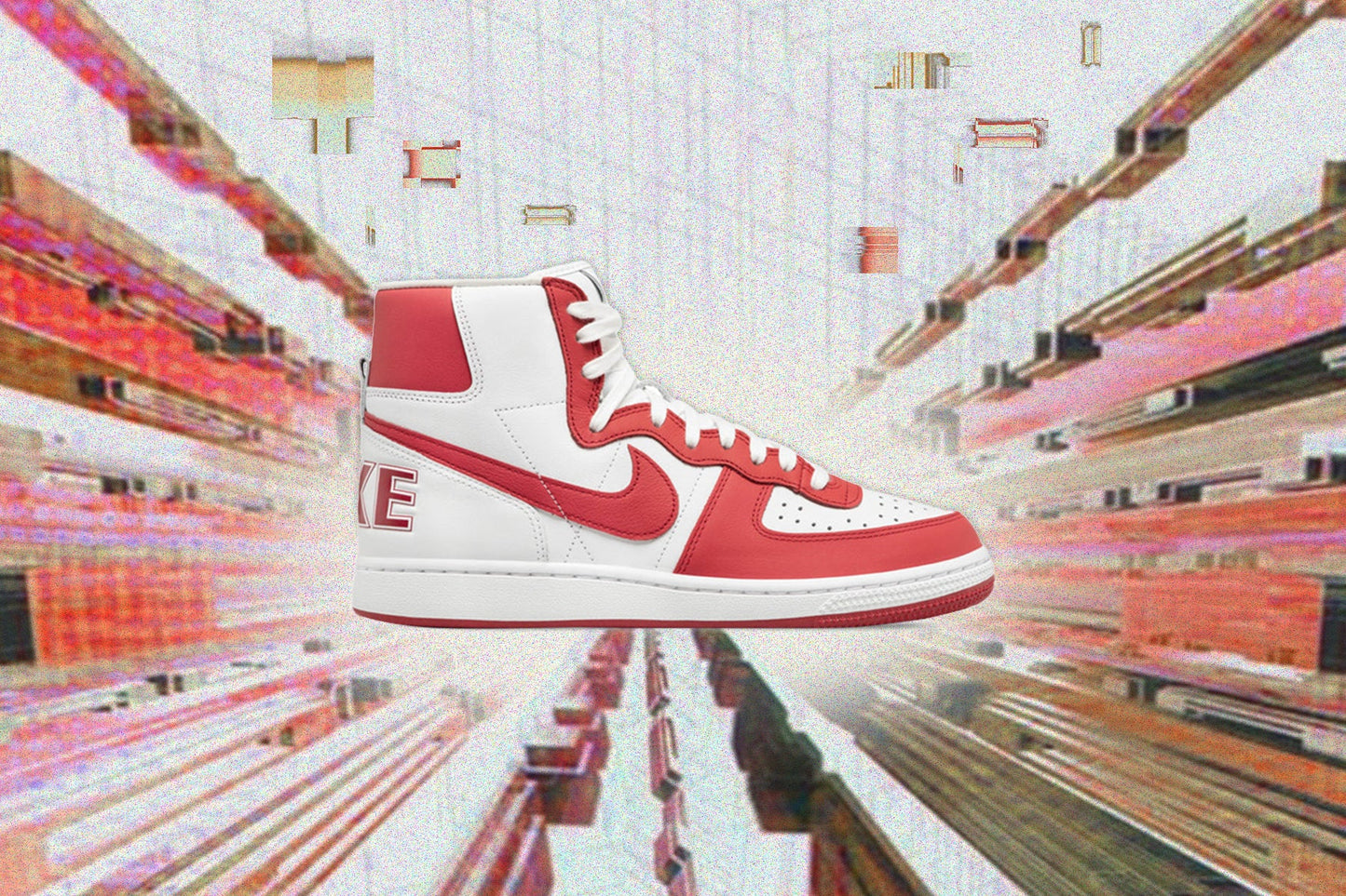 Comme des Garcons Homme Plus x Nike Terminator High SP - White/University Red