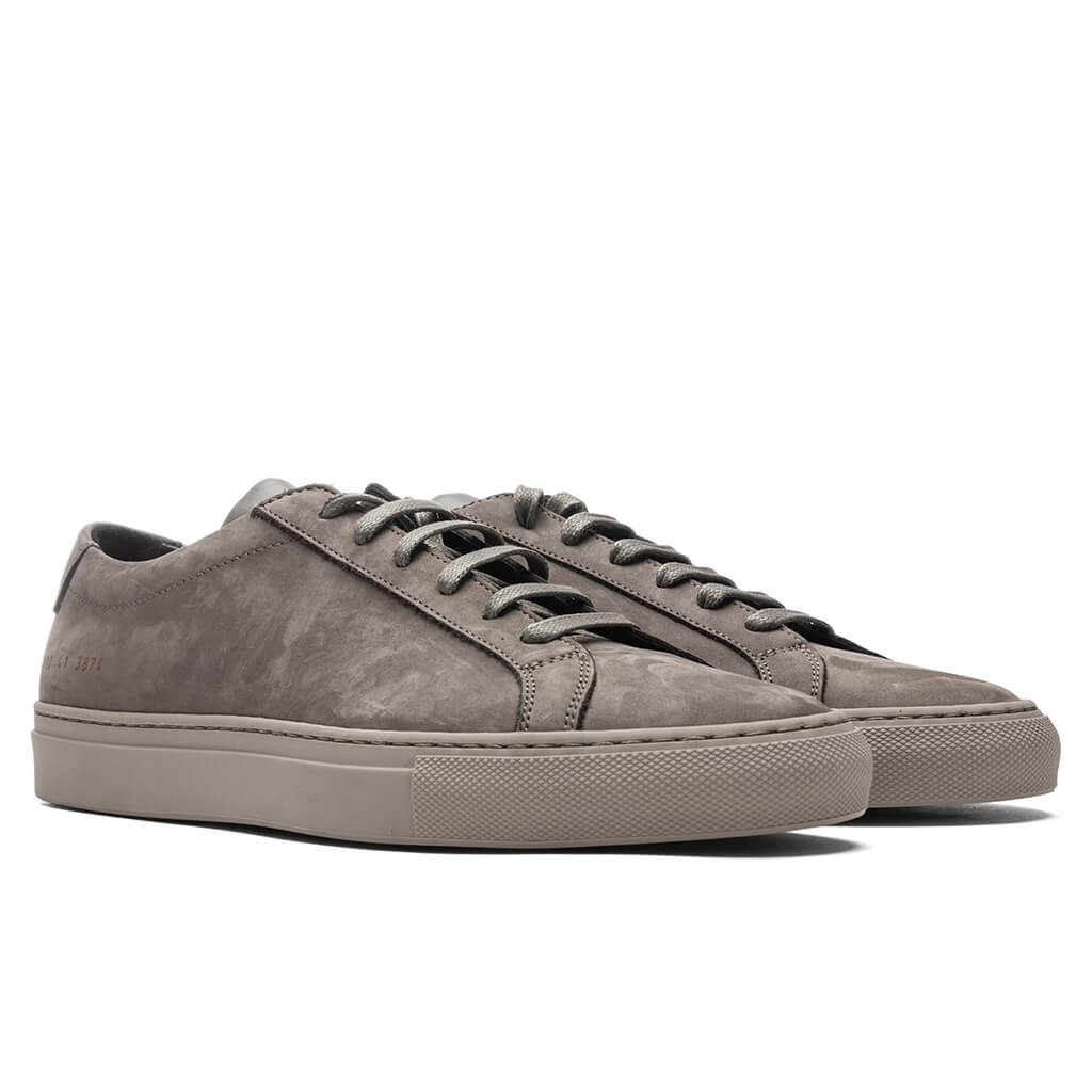 Achilles Low Nubuck - Warm Grey