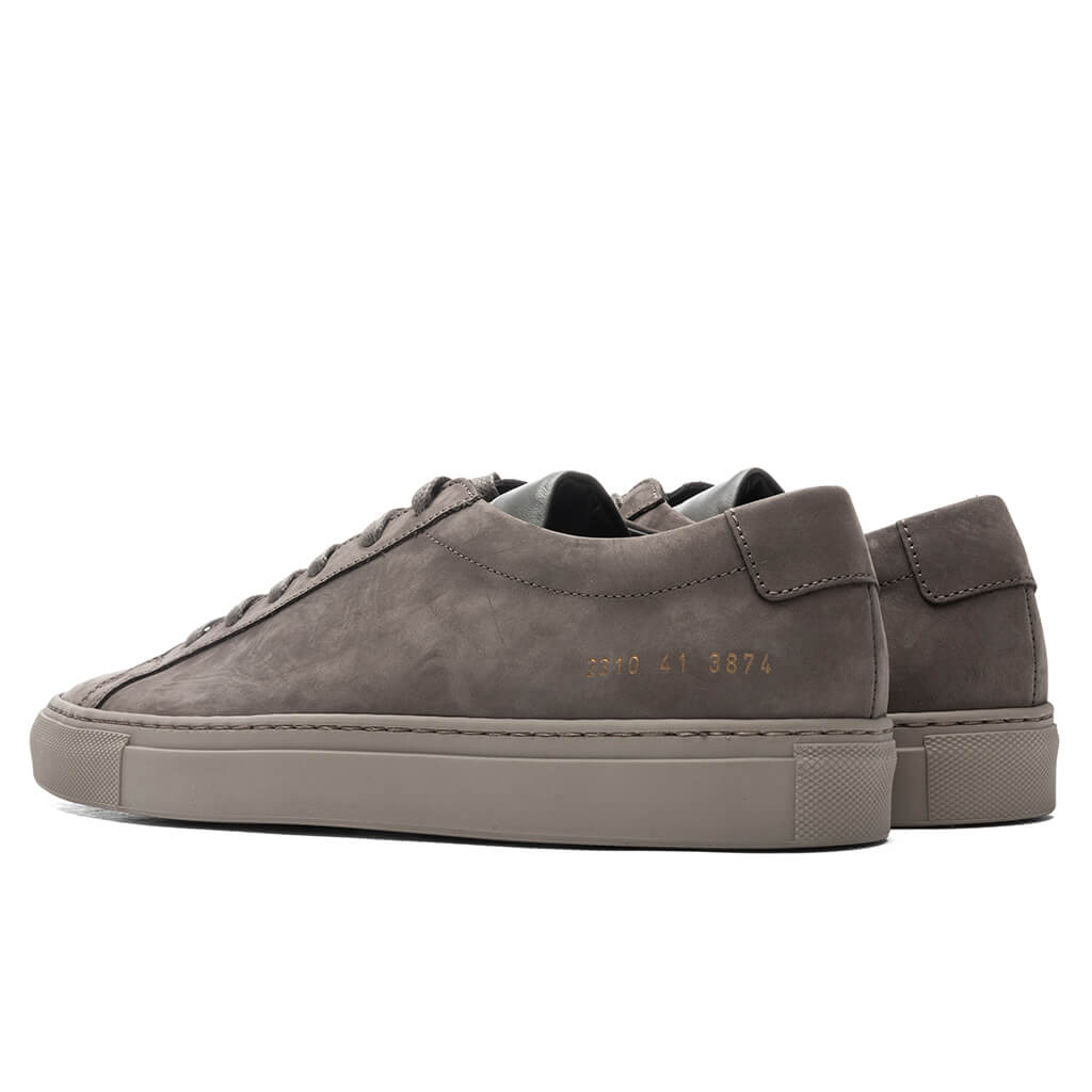 Achilles Low Nubuck - Warm Grey