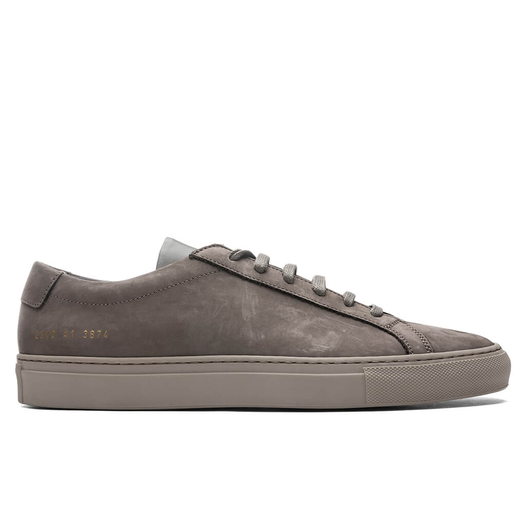 Achilles Low Nubuck - Warm Grey