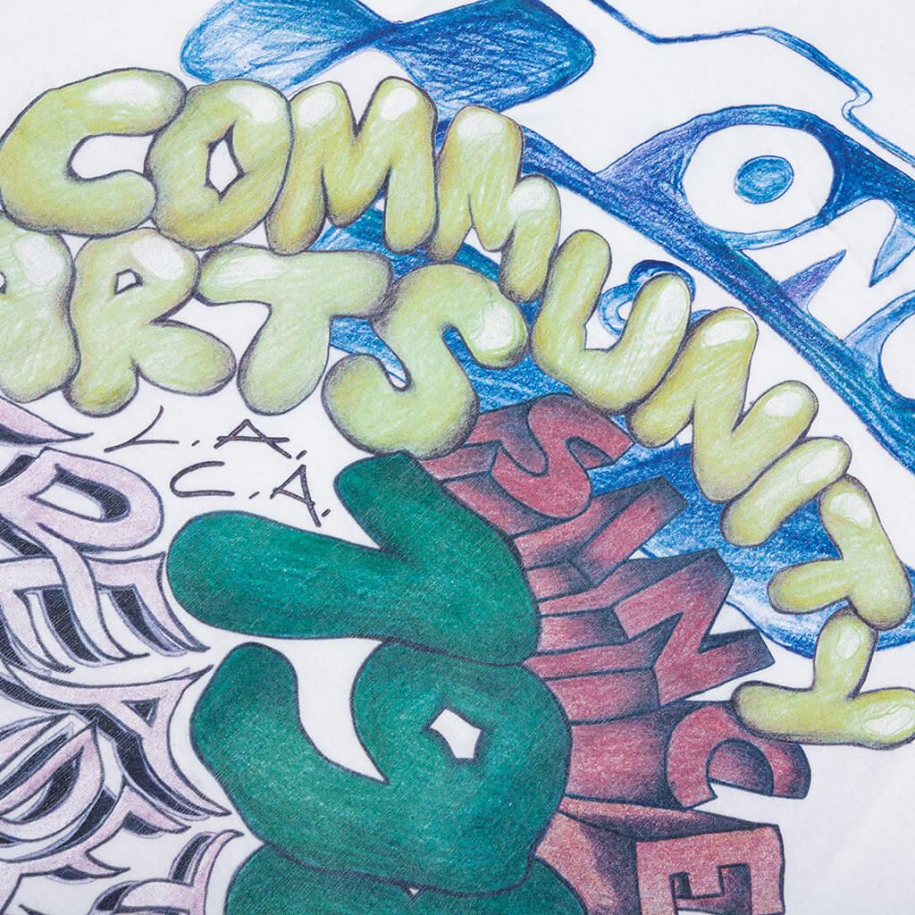Community Arts Creative Tee - Bone