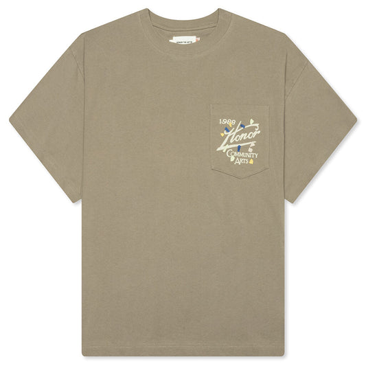 Community Arts Tee - Pebble
