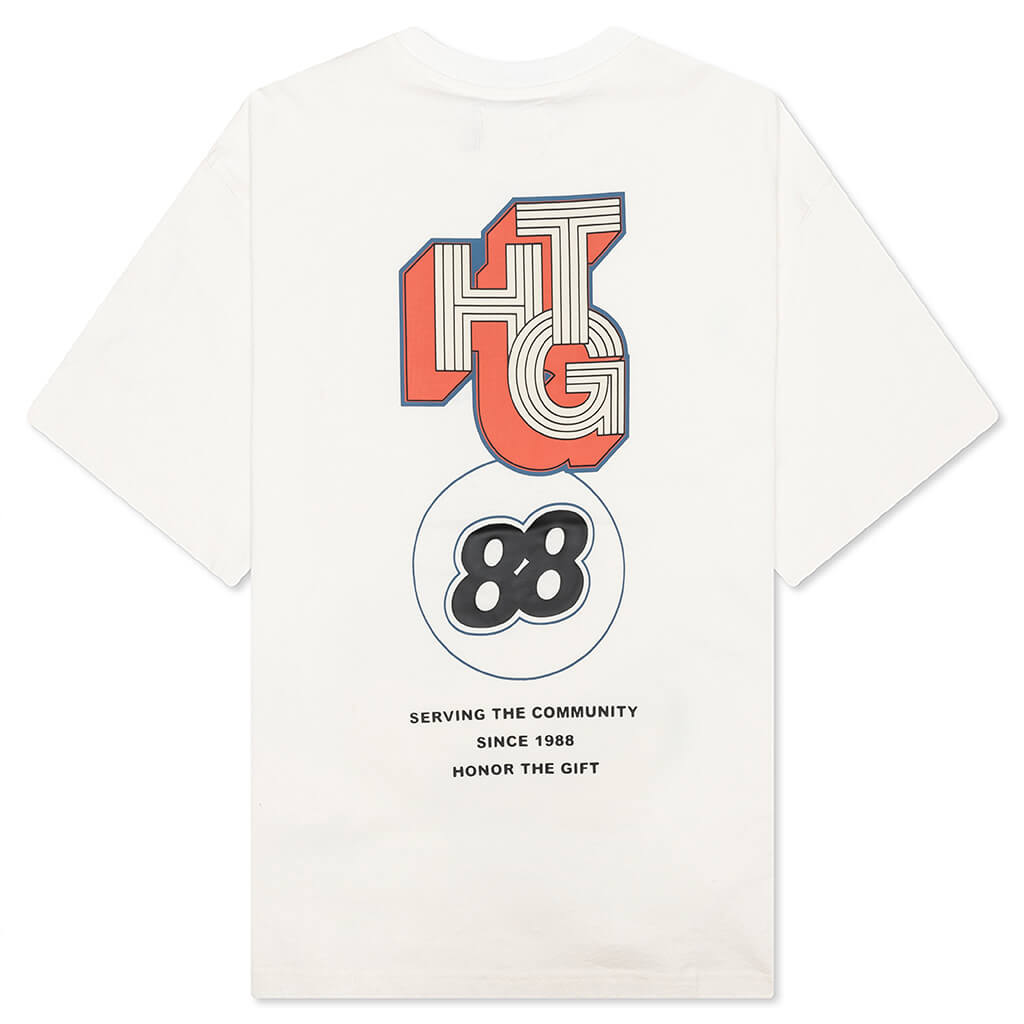 Community S/S Tee - White
