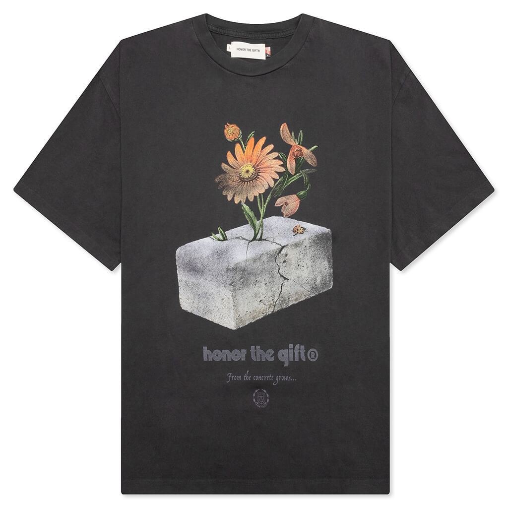 Concrete 2.0 S/S Tee - Charcoal