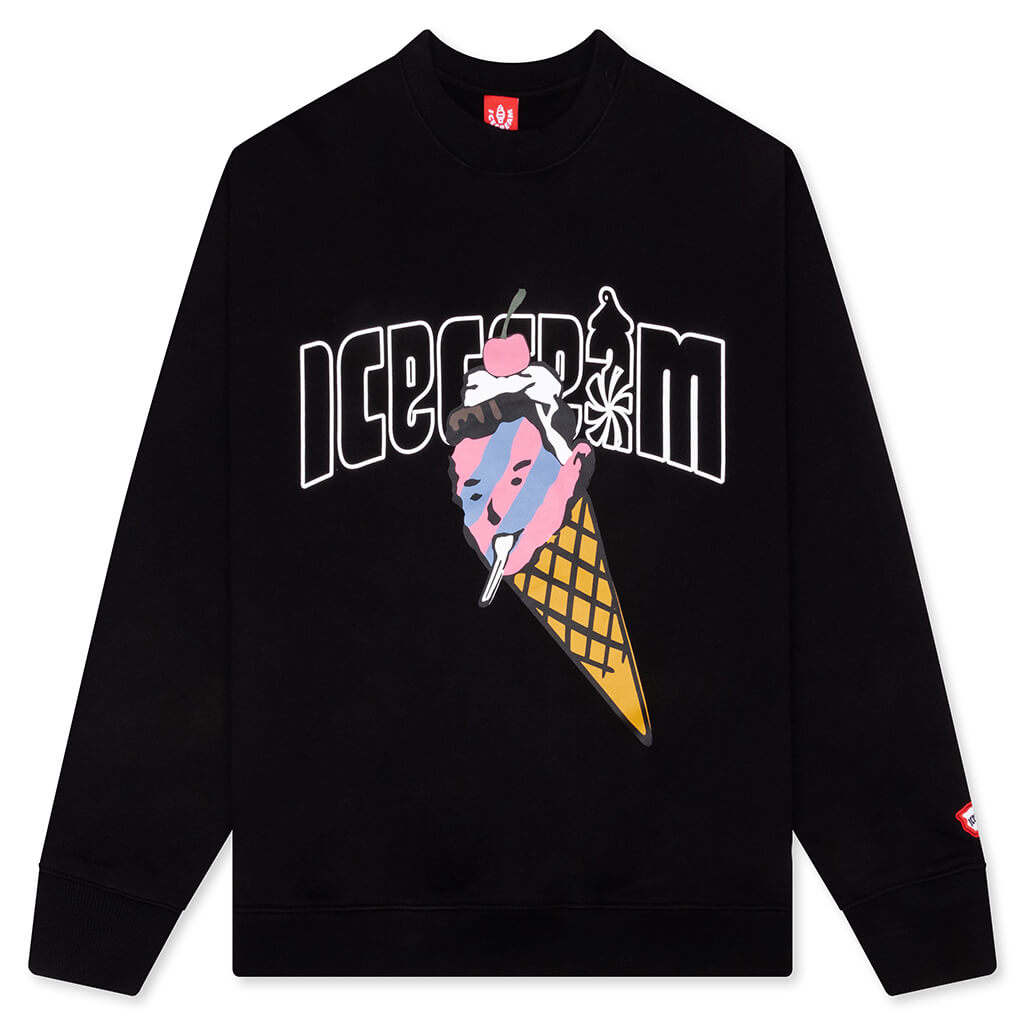 Cone Man Sweatshirt - Black