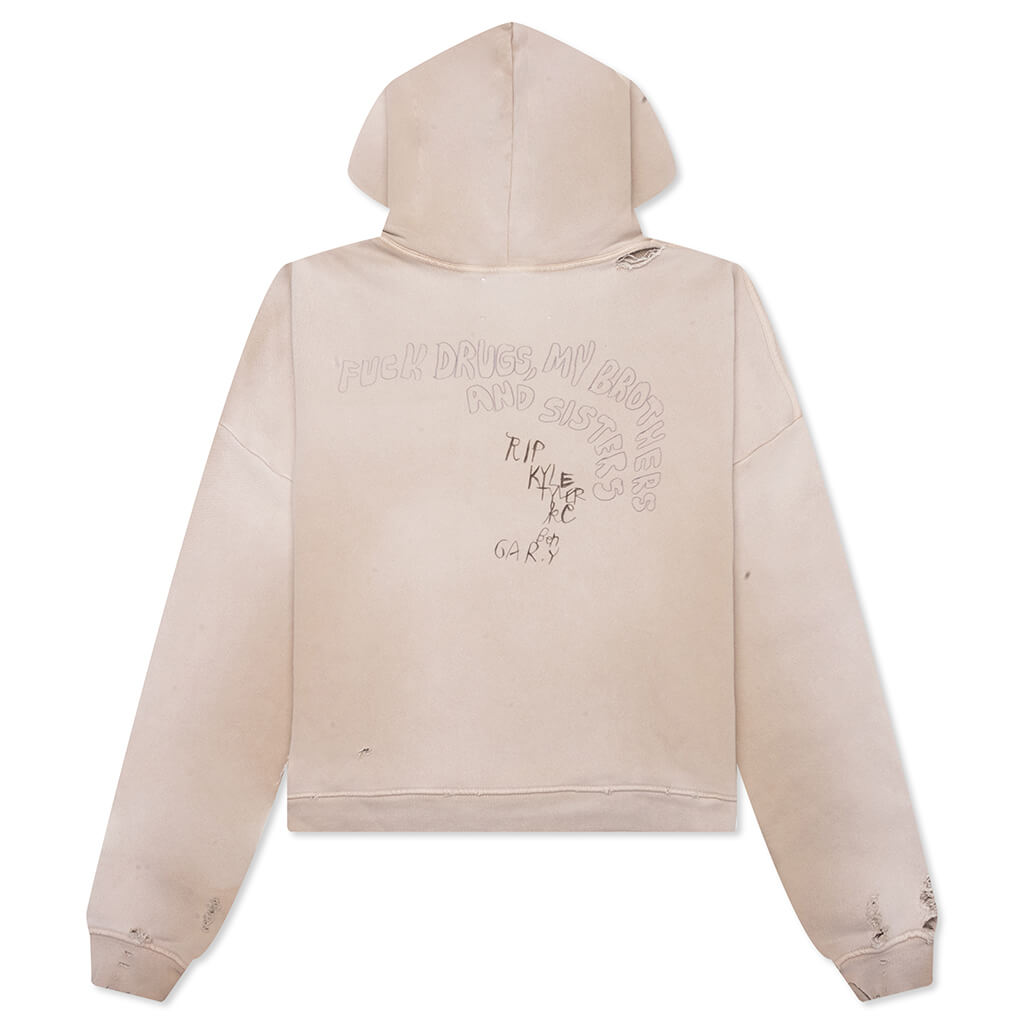 Confessions Hooded Sweatshirt - Brown