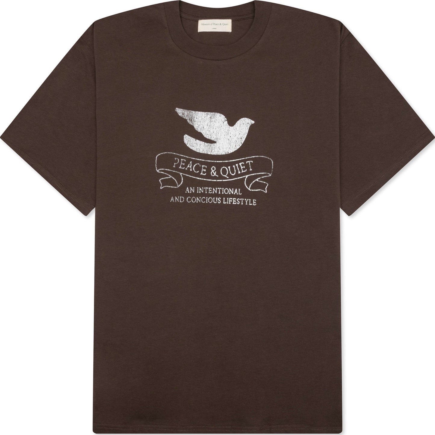 Conscious Lifestyle T-Shirt - Coffee