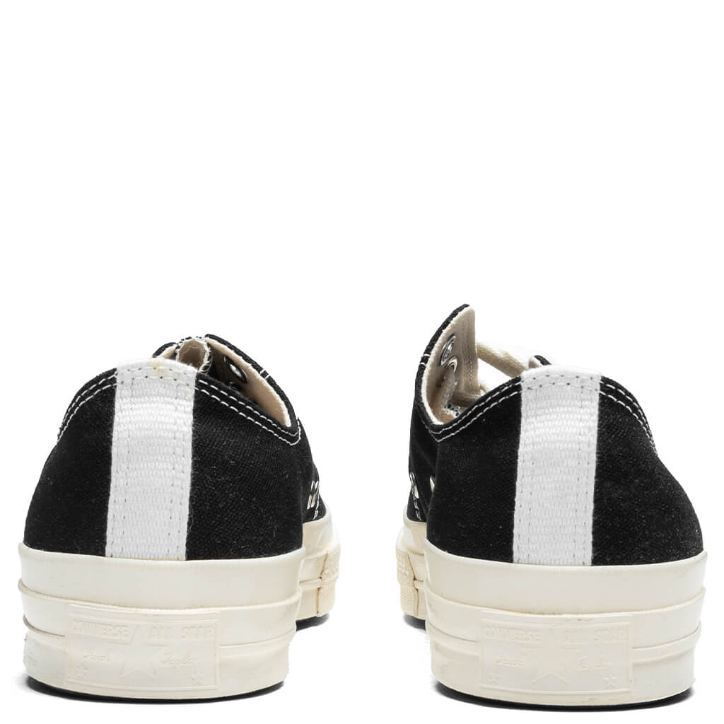 Converse x Comme Des Garcons PLAY All Star Chuck '70 Ox Small Red Heart - Black