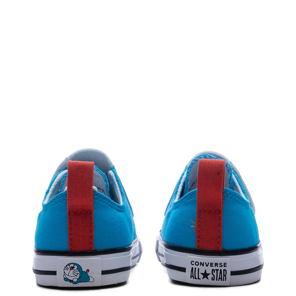 Converse x Doraemon Chuck Taylor All Star 1V OX - Hawaiian Ocean/Habanero Gold/Flamingo