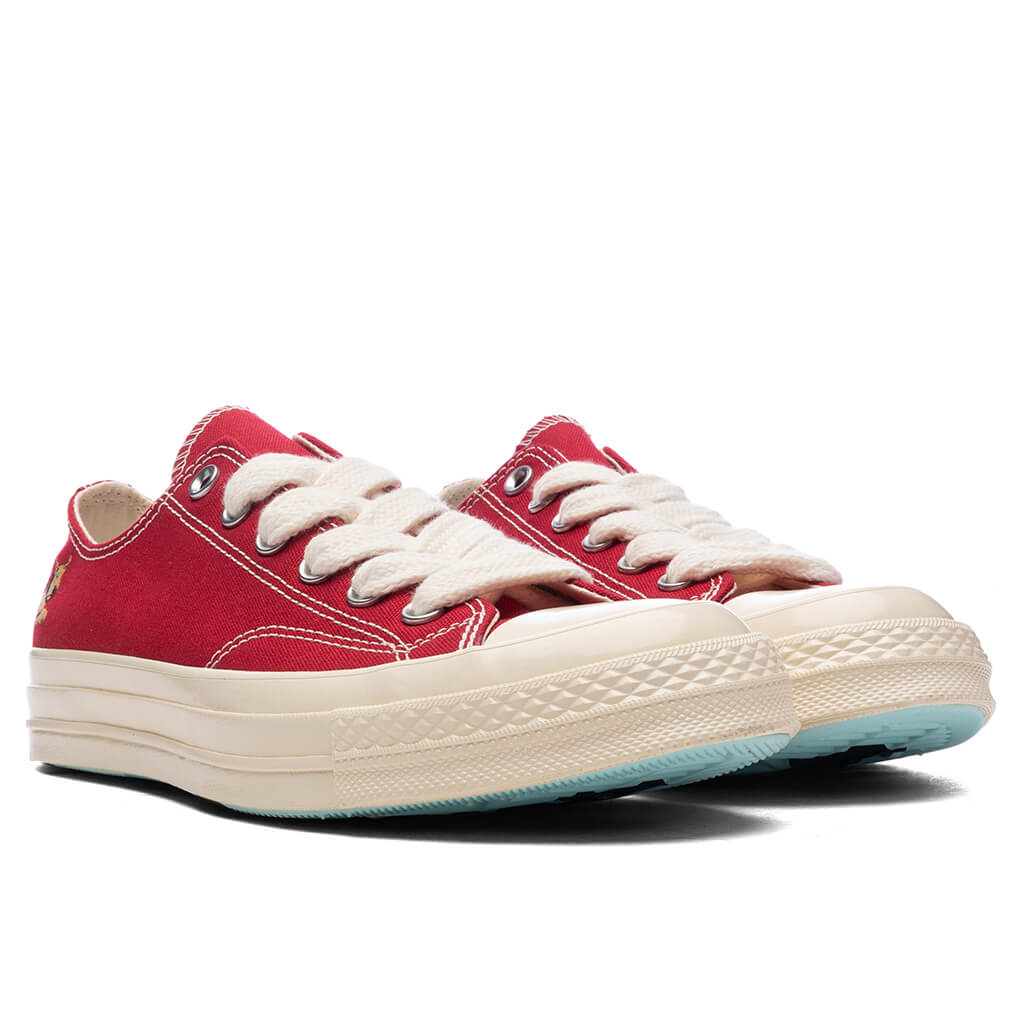Converse x GOLF le FLEUR Darryl Chuck 70 - Salsa/Antique White/Black