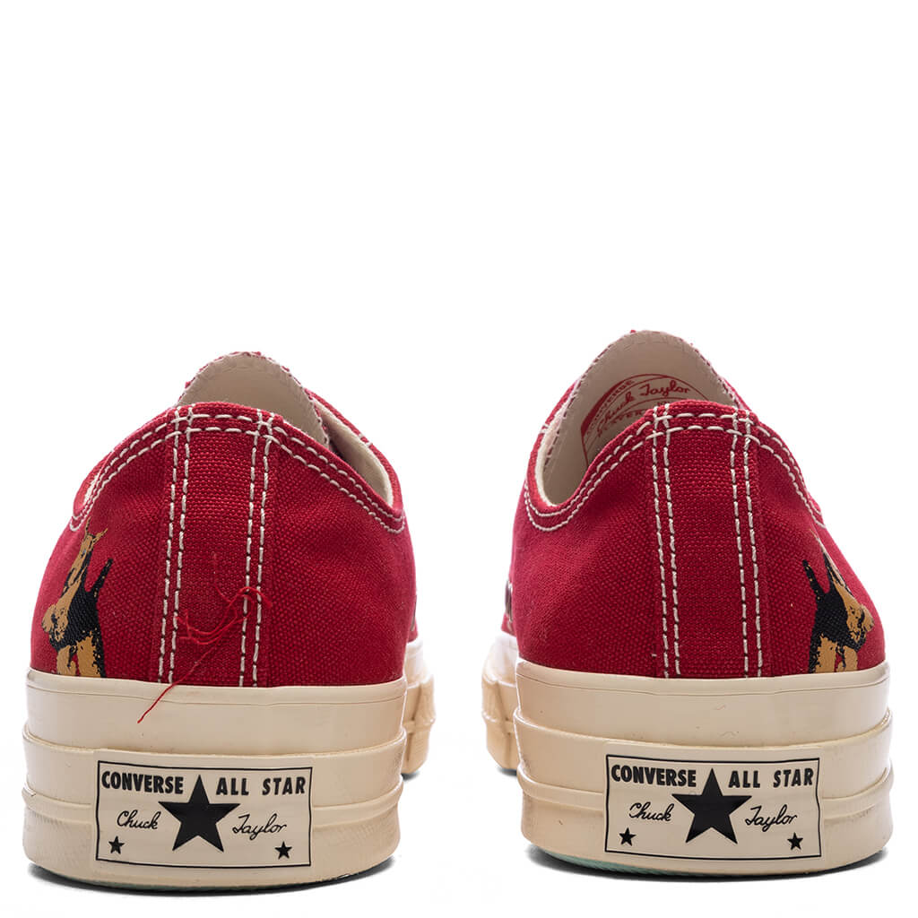 Converse x GOLF le FLEUR Darryl Chuck 70 - Salsa/Antique White/Black