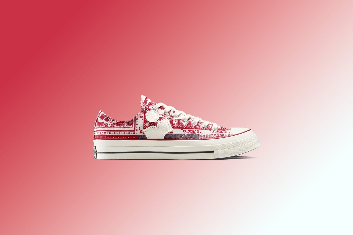 Converse x Isabel Marant Chuck 70 Ox - Vanilla Ice/Red/Black