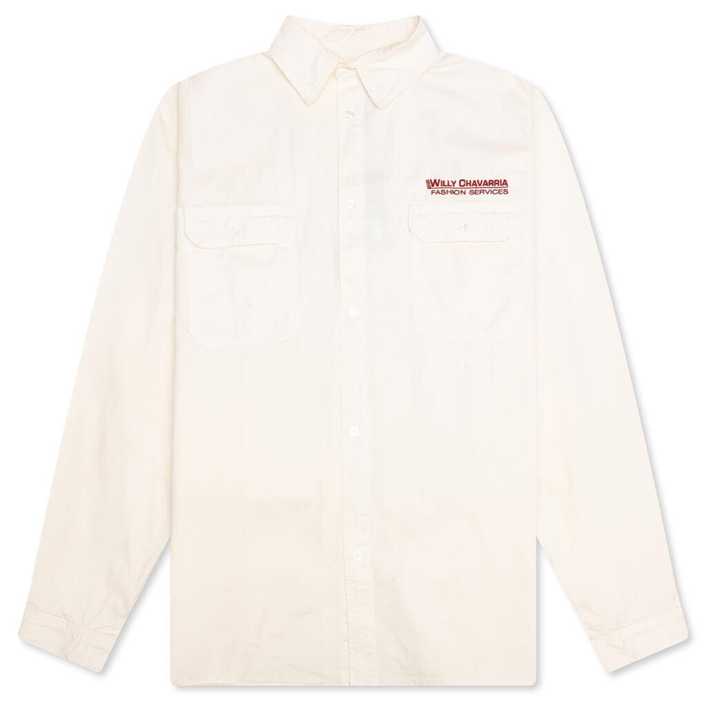 Corcoran L/S Shirt - White
