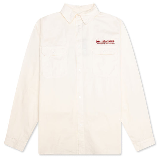 Corcoran L/S Shirt - White