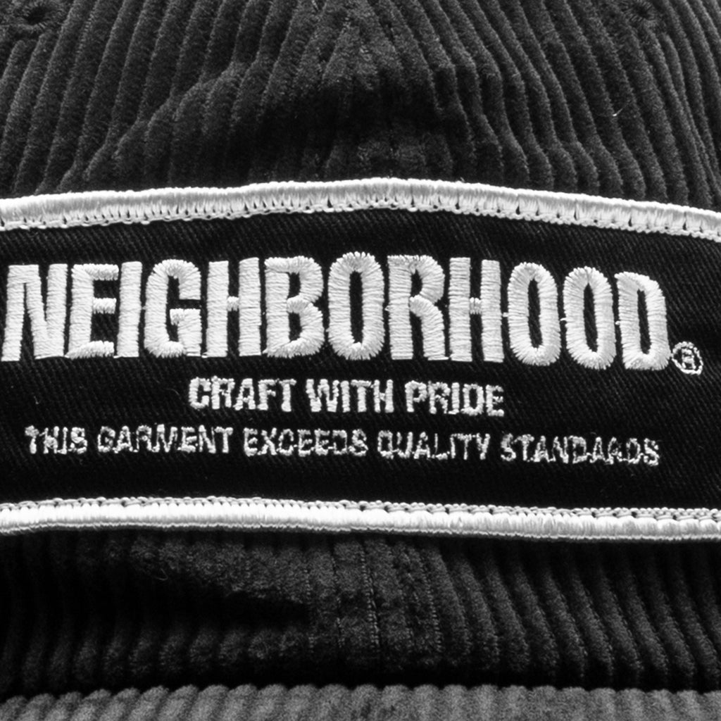 Corduroy Dad Cap - Black
