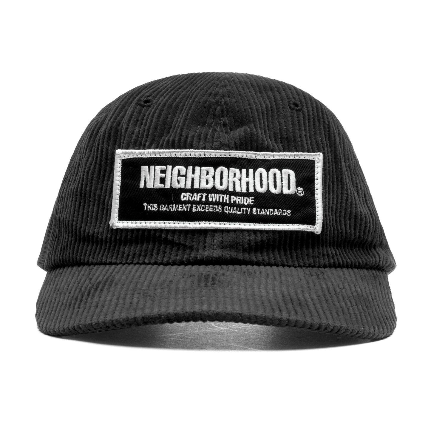 Corduroy Dad Cap - Black