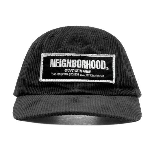 Corduroy Dad Cap - Black