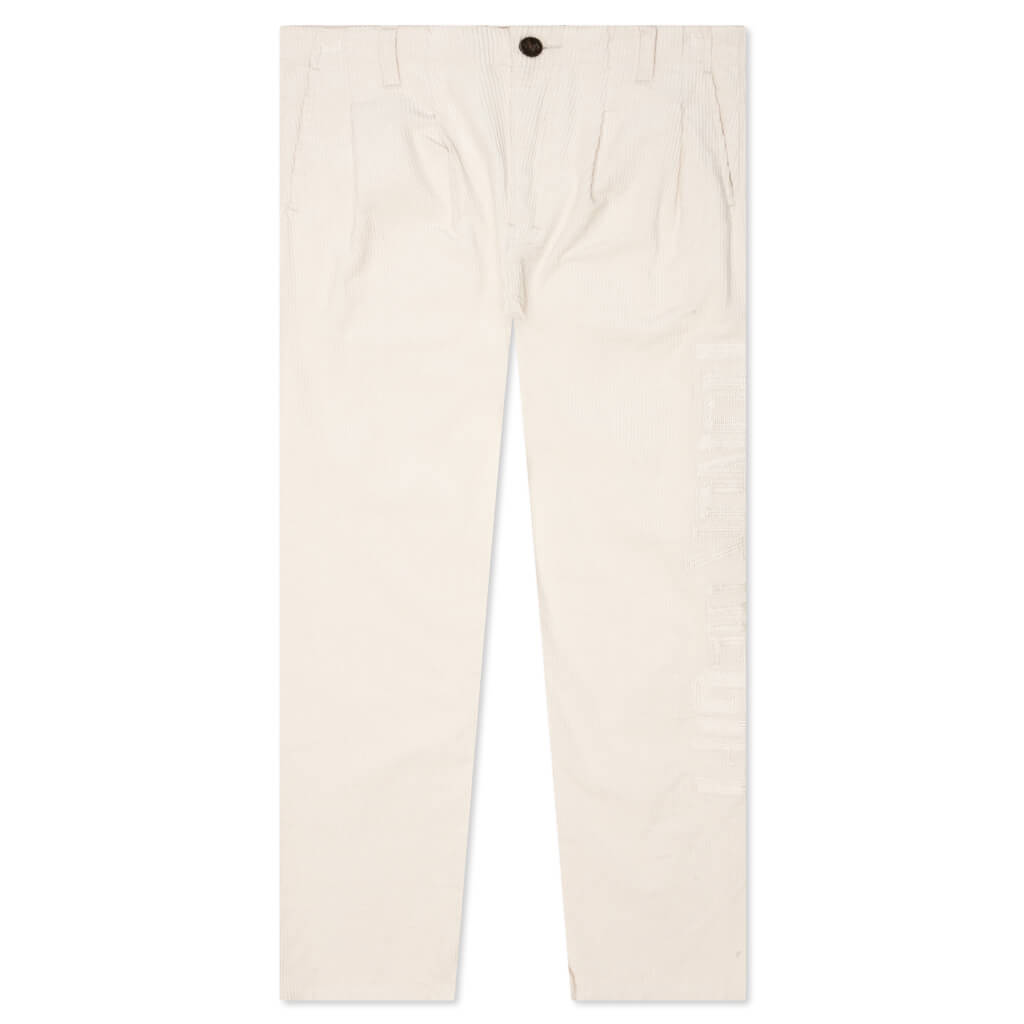 Corduroy Trouser Pant - Bone