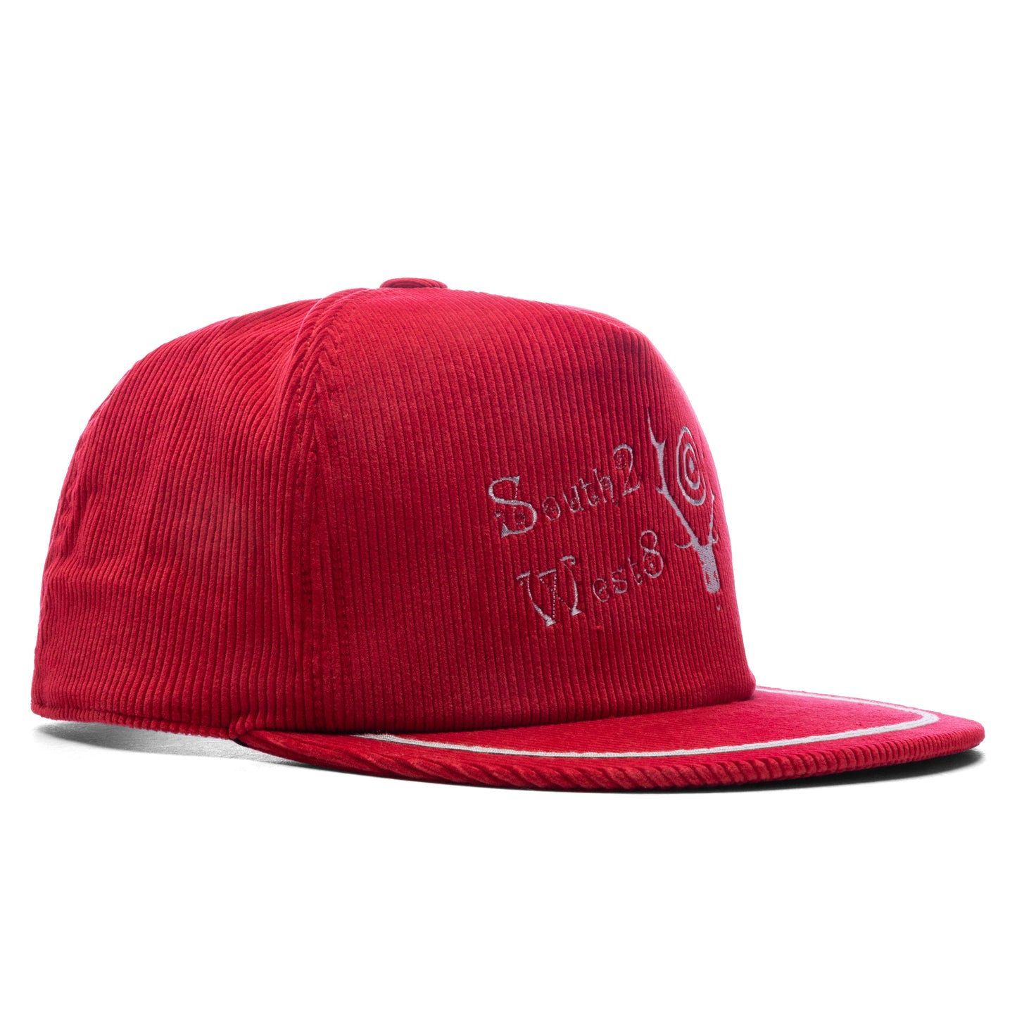 Corduroy Trucker Cap - Red