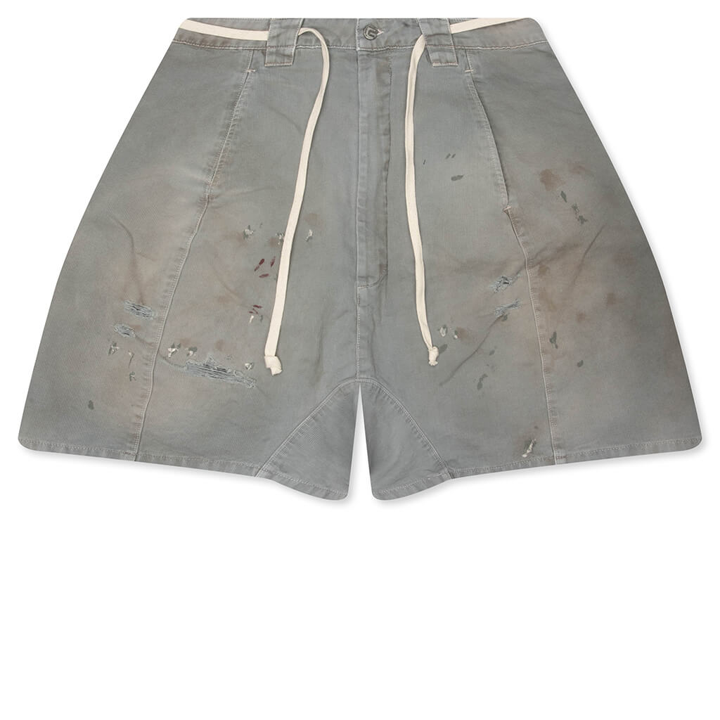 Corduroy Pontius Short - Grey