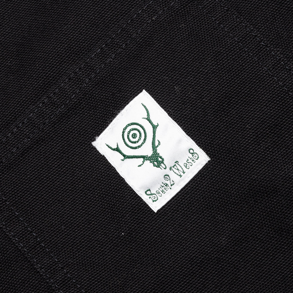 Cotton Canvas Coverall - Black