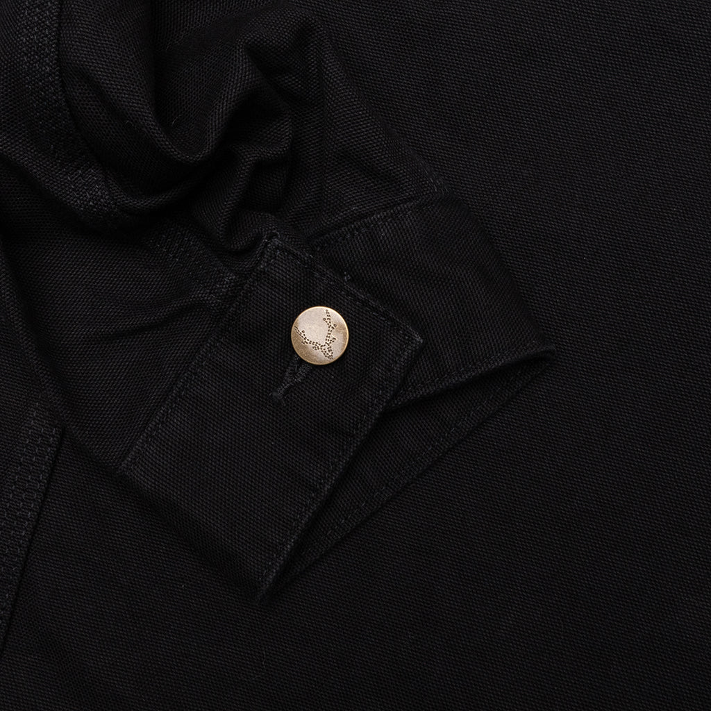 Cotton Canvas Coverall - Black
