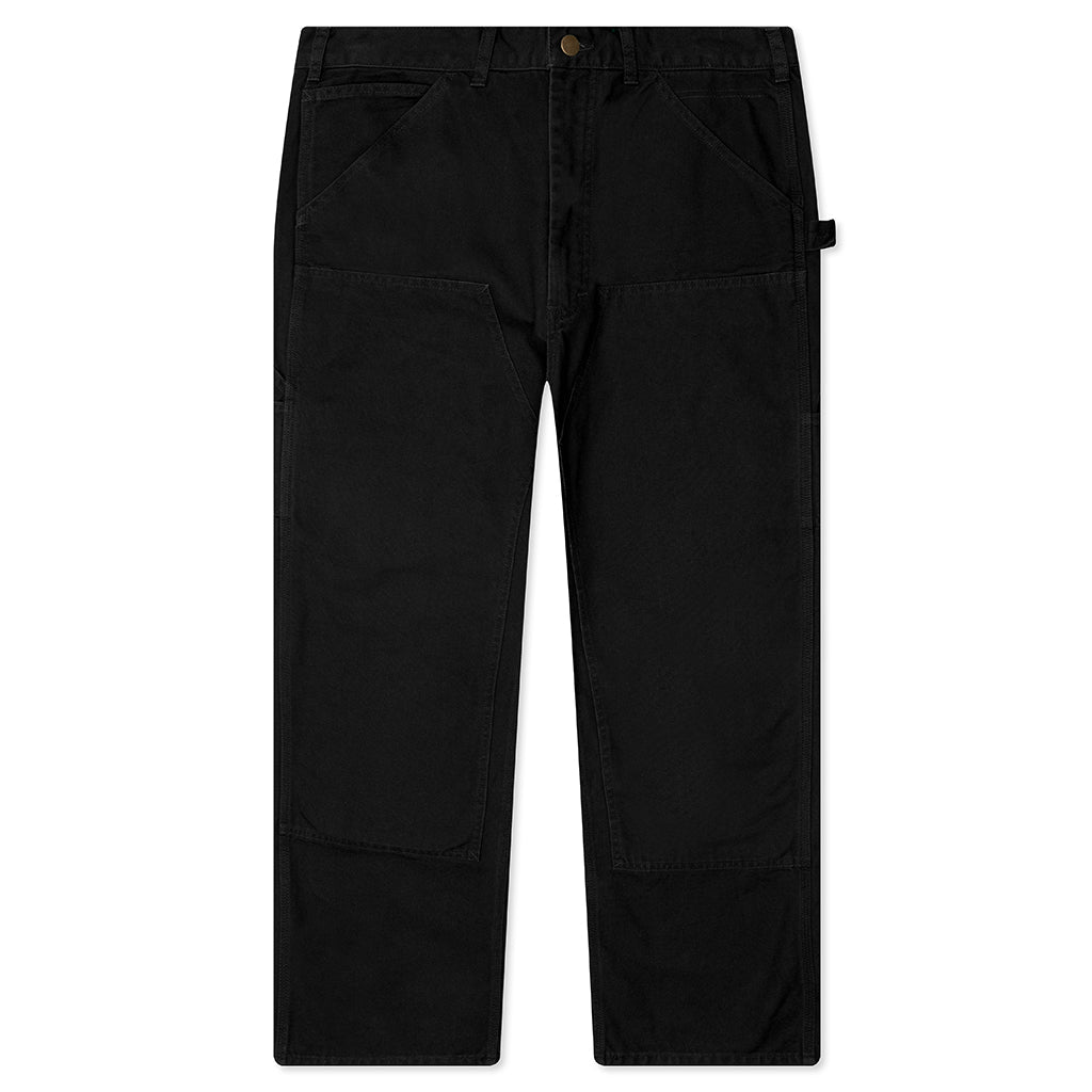 Cotton Canvas Painter Pant - Black