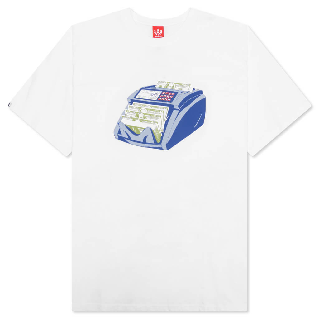 Count Em S/S Tee - White