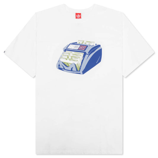 Count Em S/S Tee - White