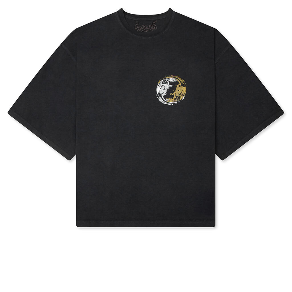 Counter Oversized Tee - Pigment Black