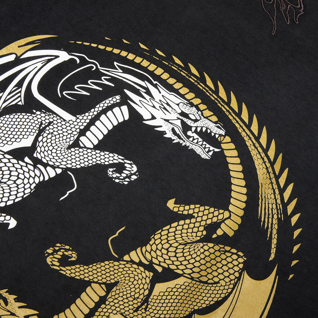 Counter Oversized Tee - Pigment Black