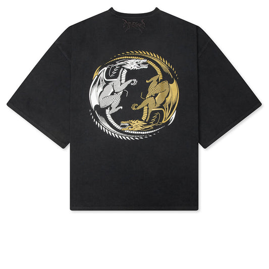 Counter Oversized Tee - Pigment Black