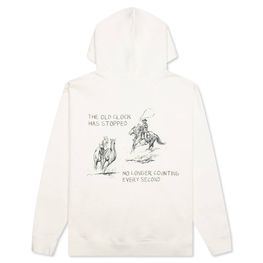 Counting Every Second Hoodie - Bone